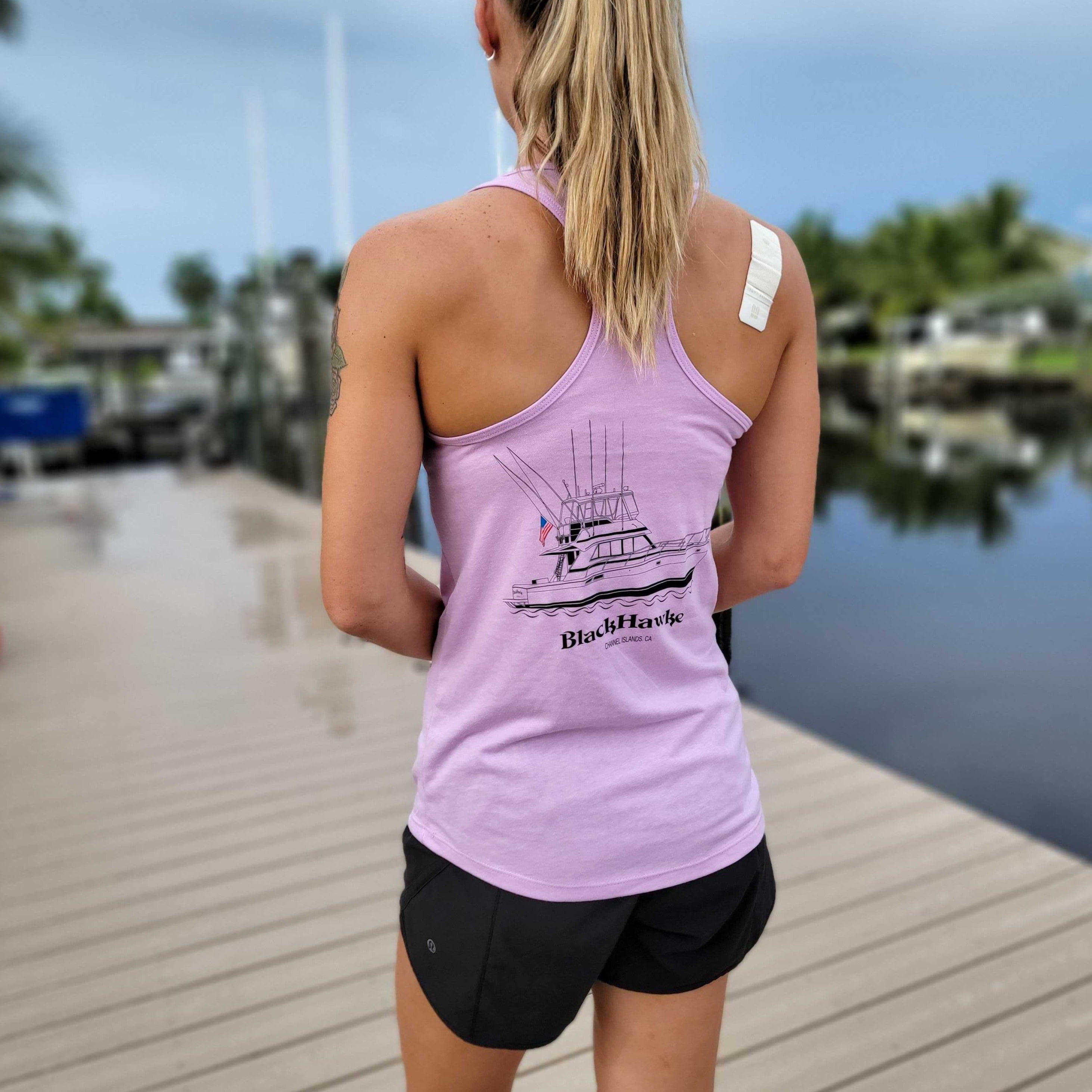 Custom Womens Cotton-Blend Tank Tops