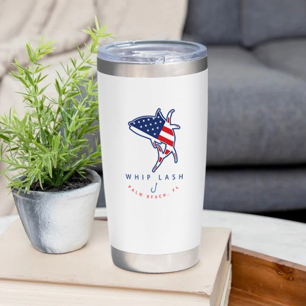 Custom Stars and Stripes 20 oz Tumbler