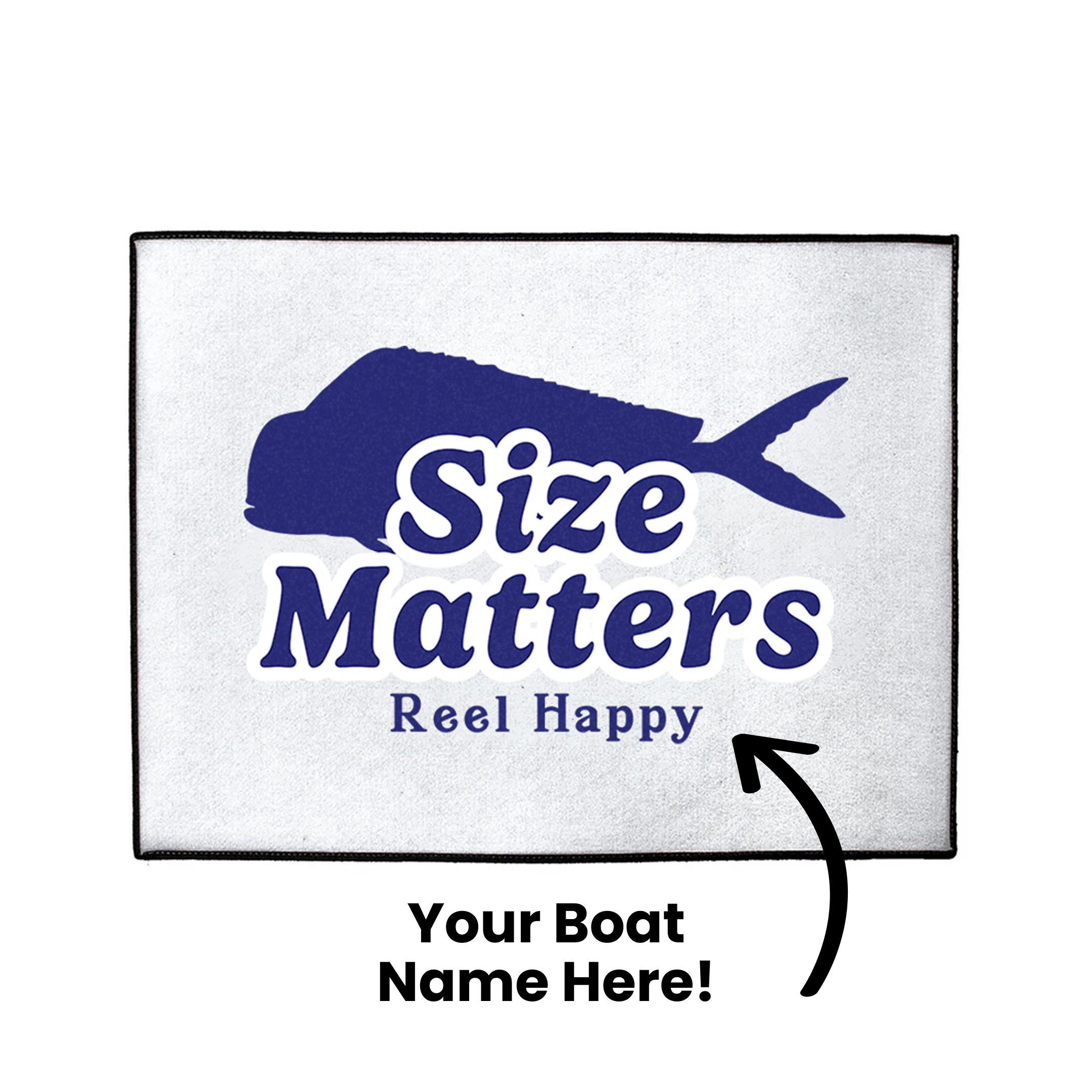 Custom Mahi Dock Mat