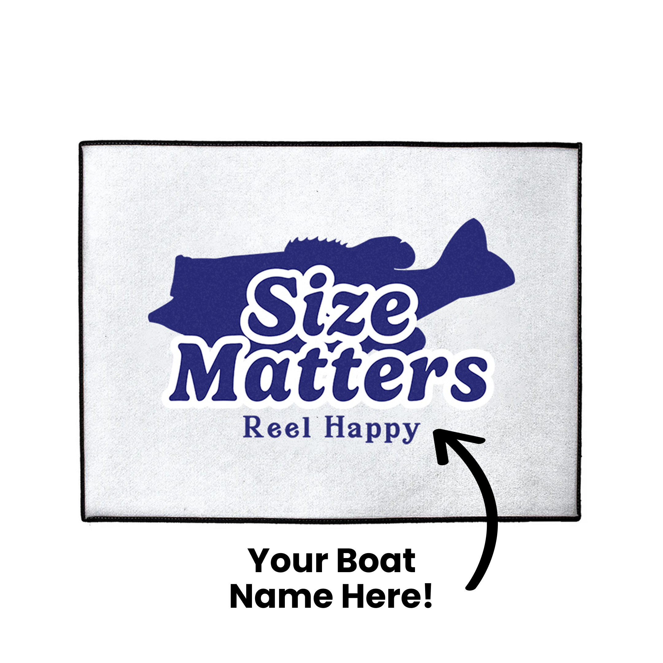 Custom Bass Dock Mat