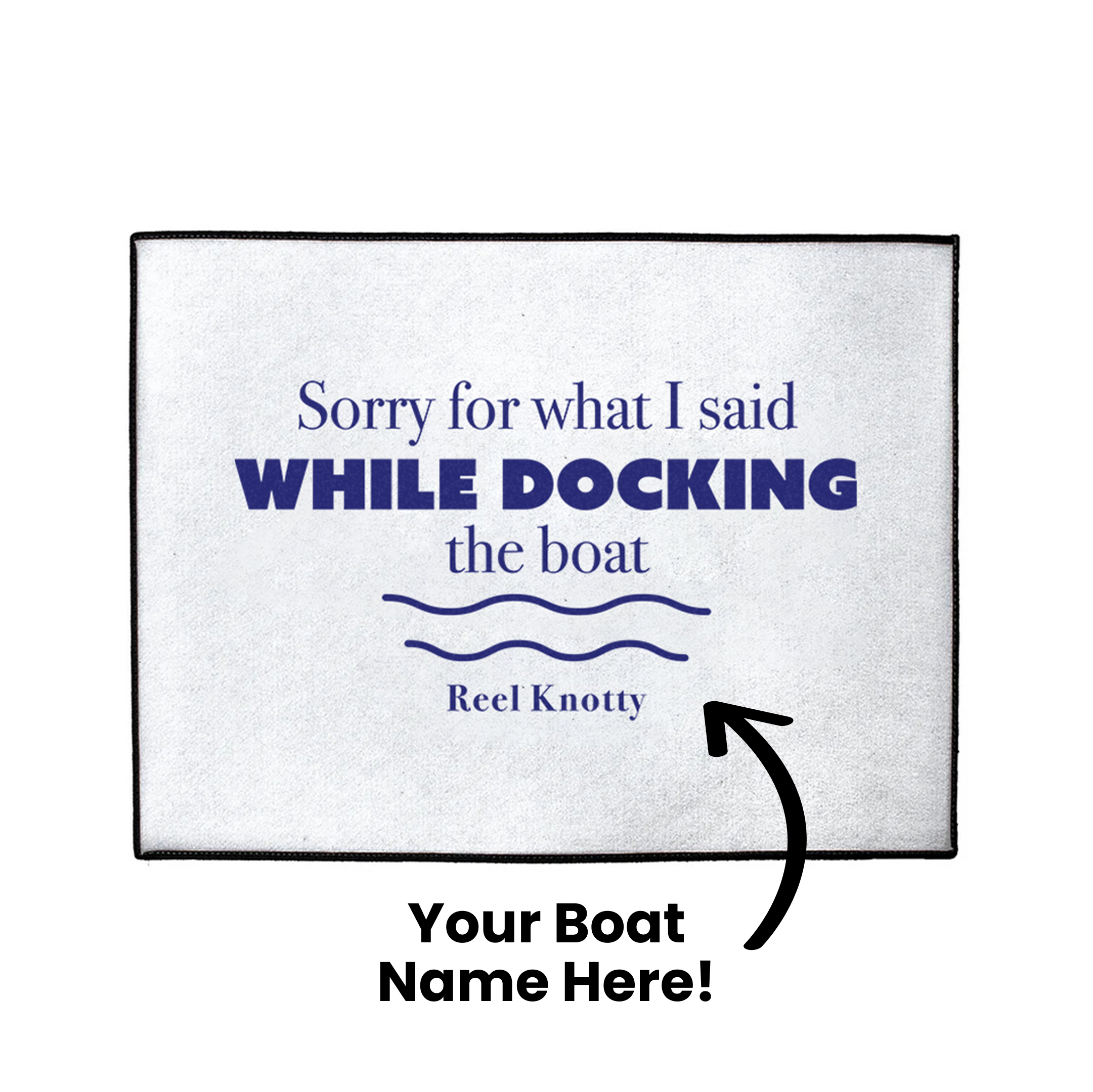 Custom Dock Fails Dock Mat