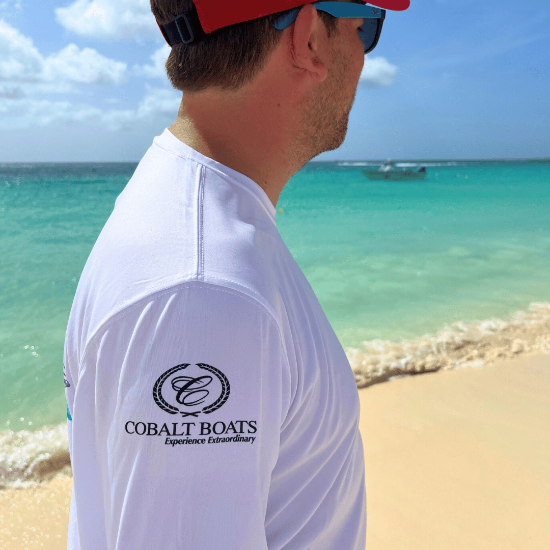 Cobalt Dri-Fit Long Sleeve Custom Shirts