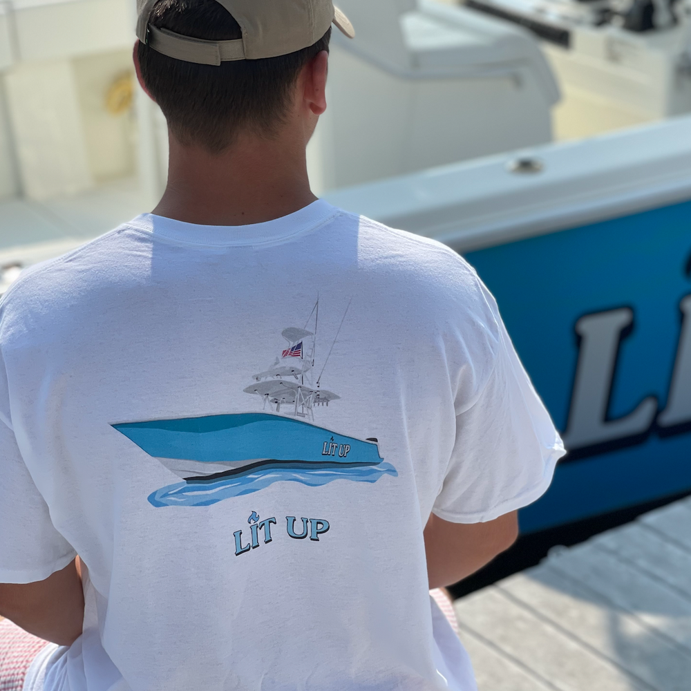 Custom Boat T-Shirts - 100% Cotton (No Pocket)