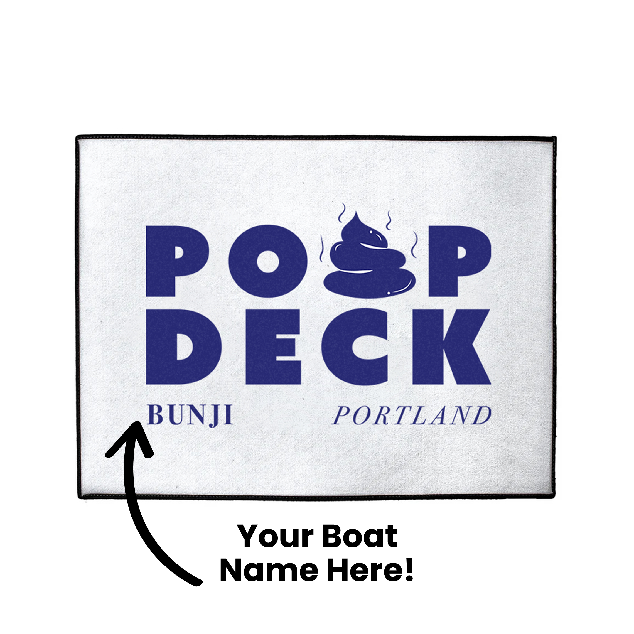 Custom Poop Deck Dock Mat