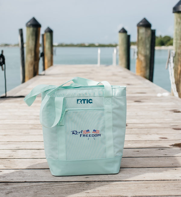 Custom RTIC Insulated Slim Tote Cooler