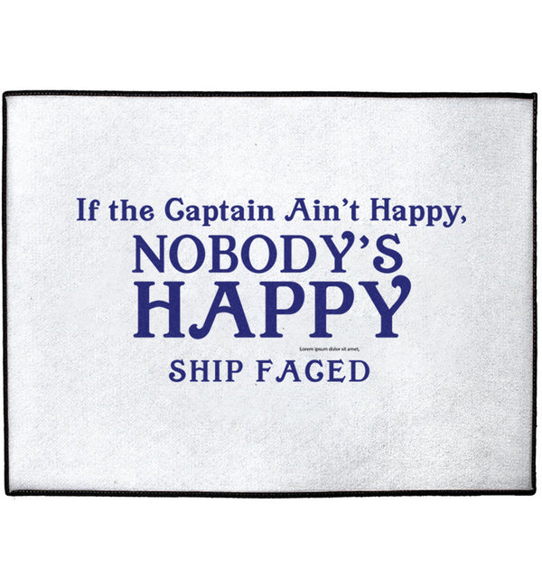 Custom Captain's Call Dock Mat