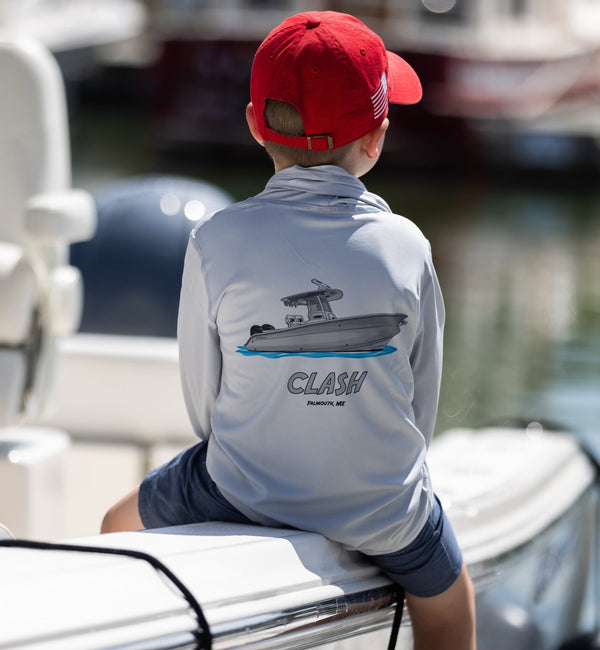 Youth/Kids Dri-Fit Custom Fishing Hoodie