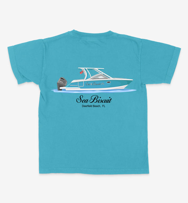 Custom Cotton Boat Youth/Kids T-shirts