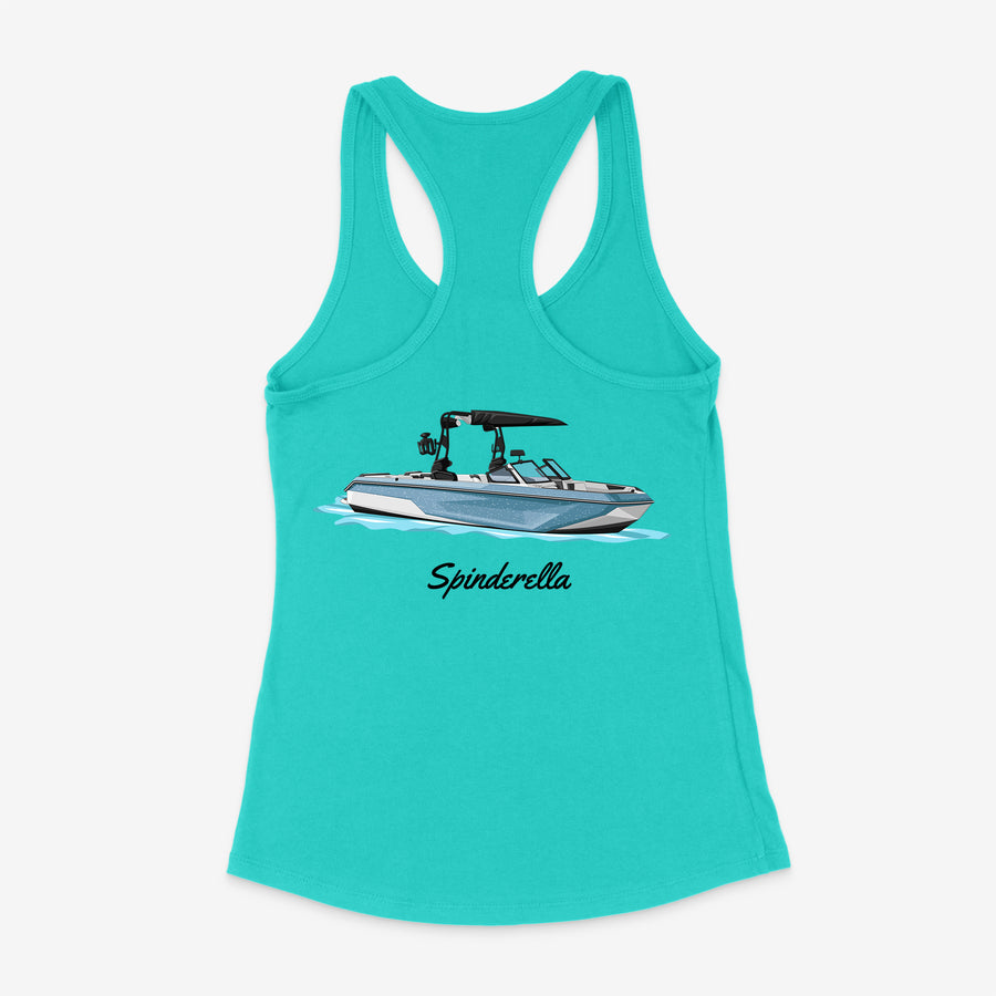 Custom Womens Cotton-Blend Tank Tops
