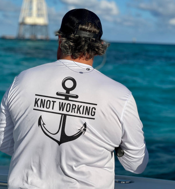 Custom Nautical Dri-Fit Custom Boat Shirts - Long Sleeve