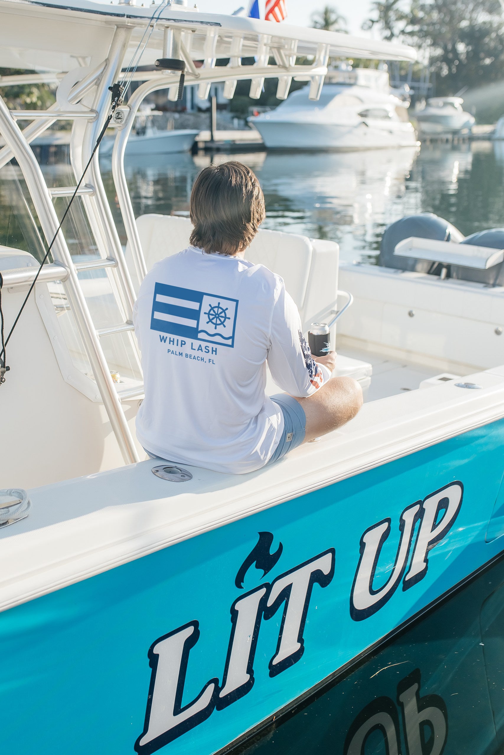 Custom Flag Graphic Long Sleeve Dri-Fit Shirts