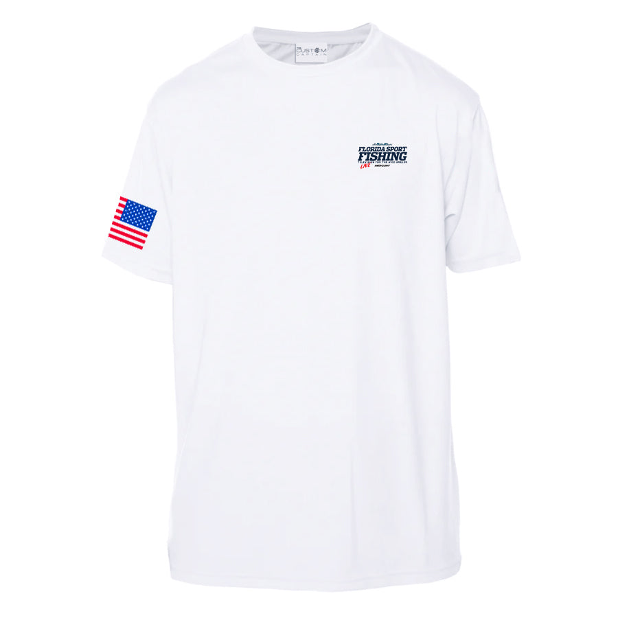 FSFTV American Flag Short Sleeve Dri-Fit Shirts