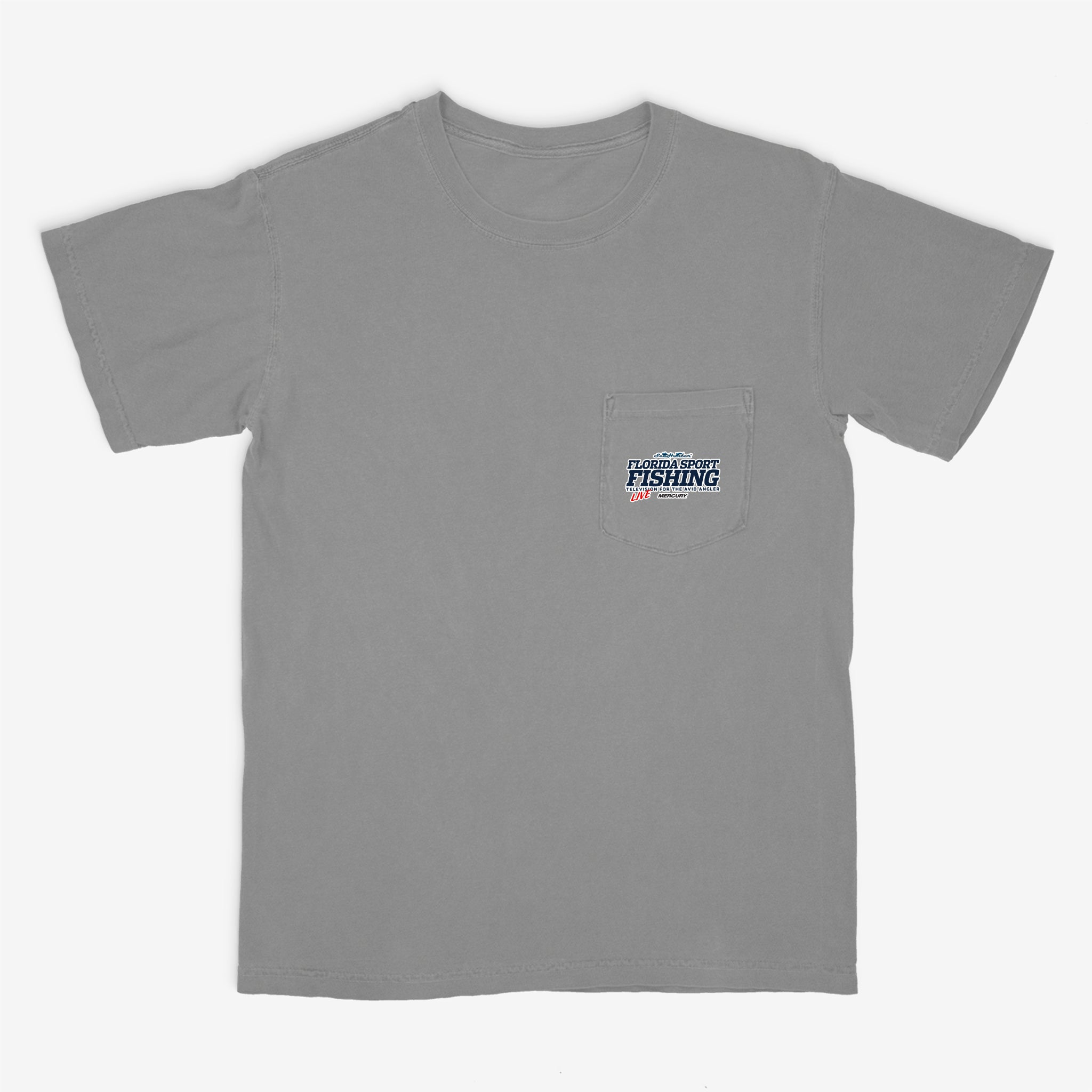 T-shirt Homme Avid Fishing Manches Courtes Logo Bateau Bleu Taille 2XL