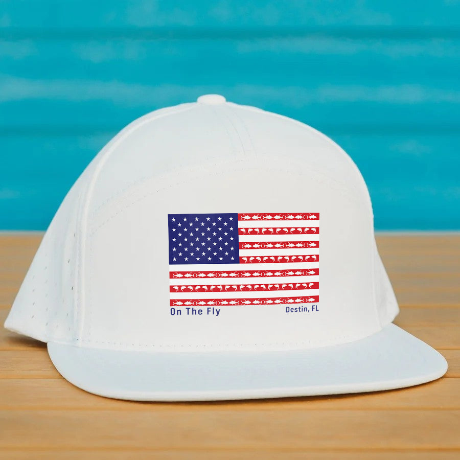 Custom Freedom Water Resistant Trucker Hat