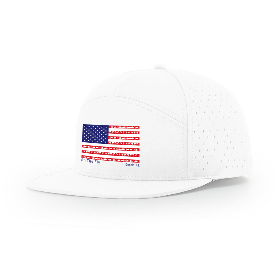 Custom Freedom Water Resistant Trucker Hat