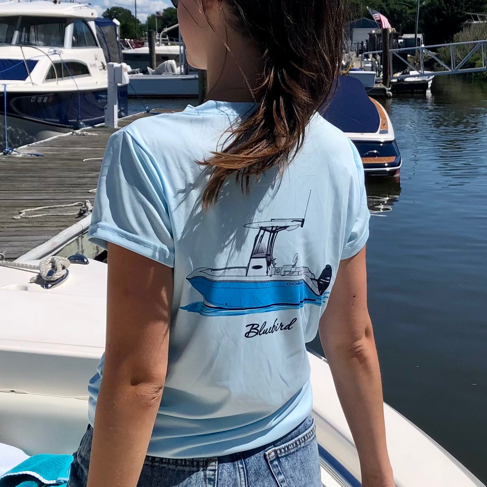 Womens Dri-Fit Custom Boat Shirts - Short Sleeve