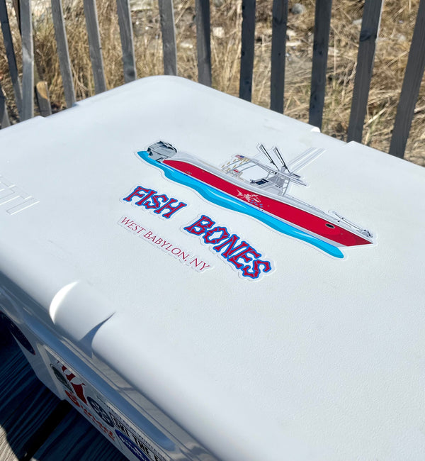 Custom Kiss-Cut Boat Stickers