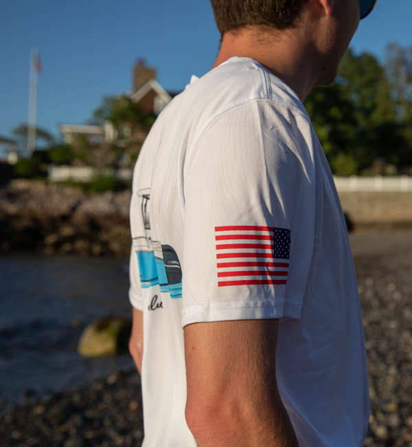 American Flag Short Sleeve Dri-Fit Custom Shirts