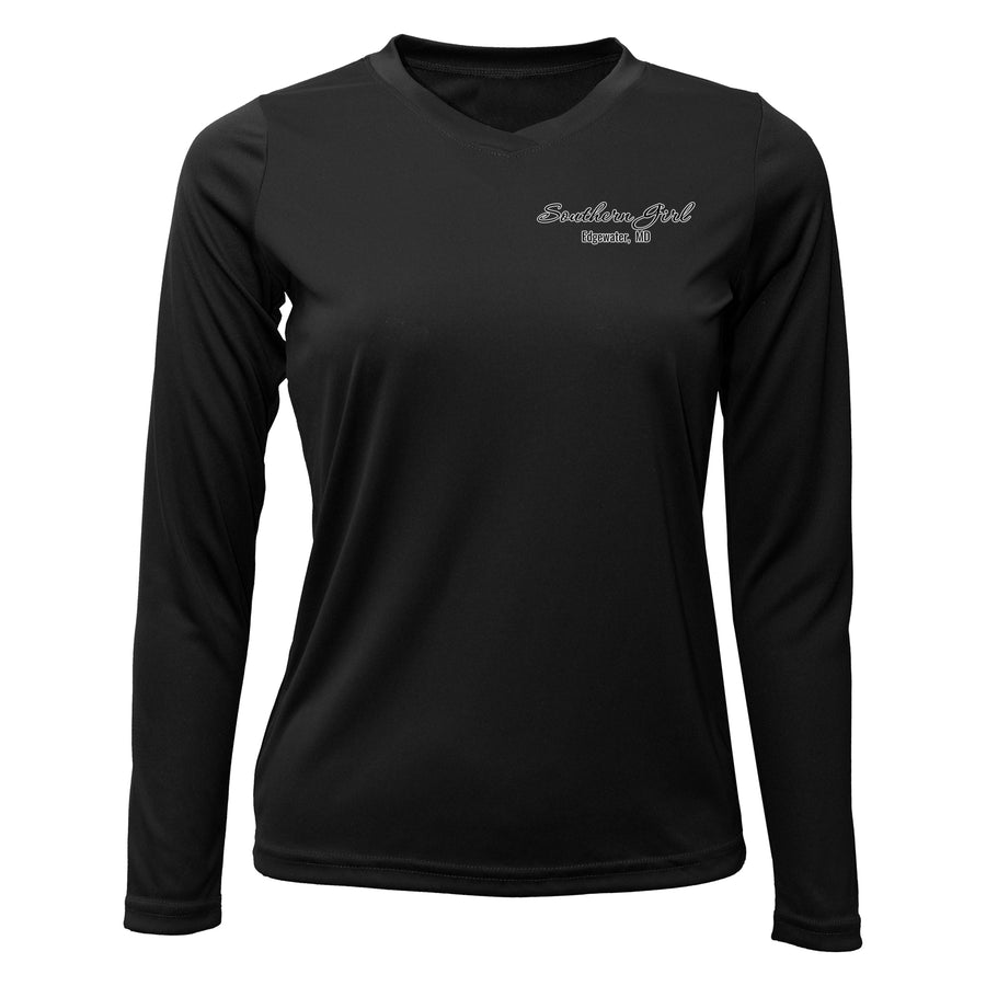 Womens Dri-Fit Custom Boat Shirts - Long Sleeve