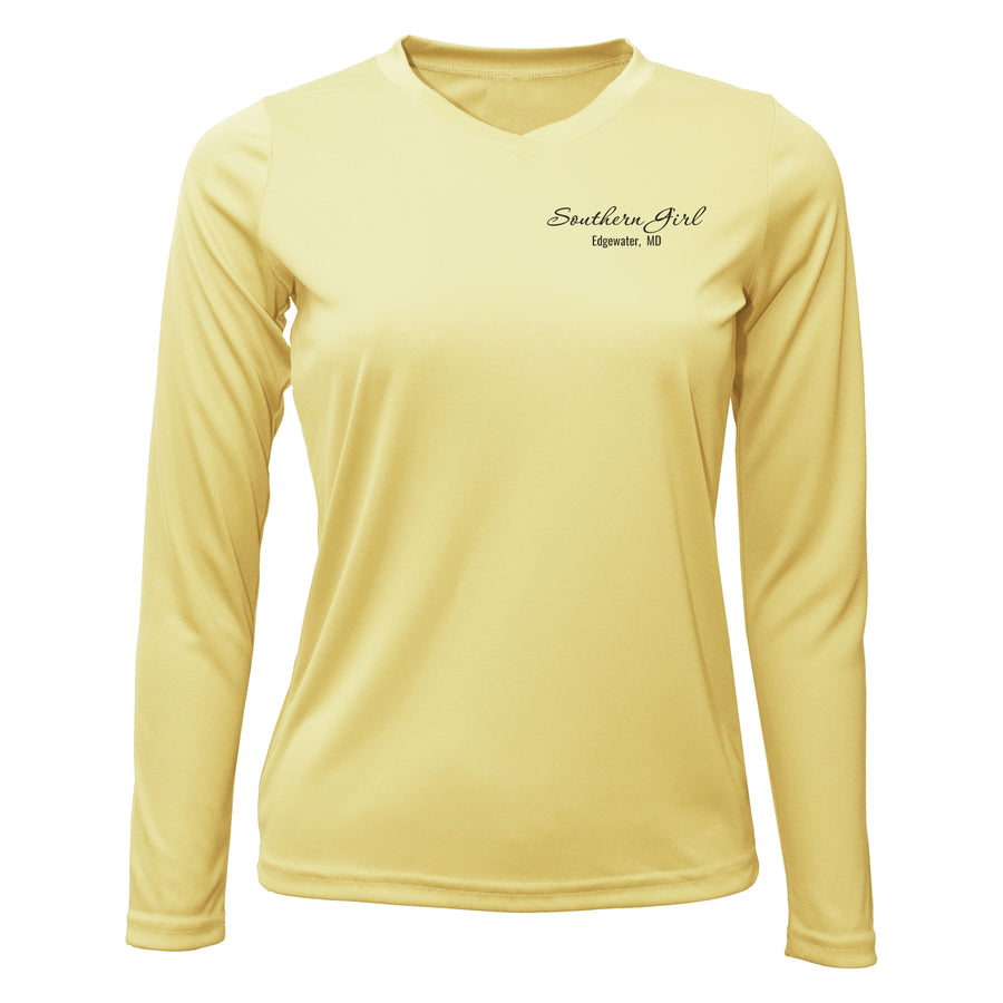 Womens Dri-Fit Custom Boat Shirts - Long Sleeve