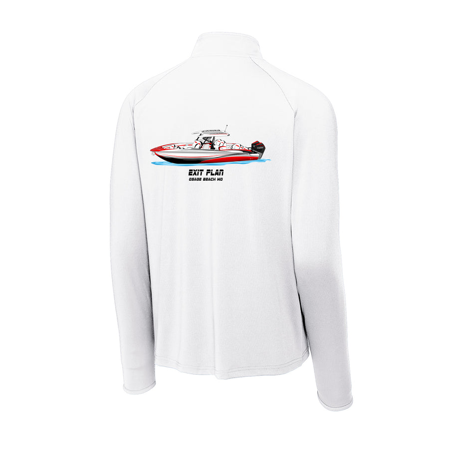 Men's Custom Quarter Zip Performance Pullover