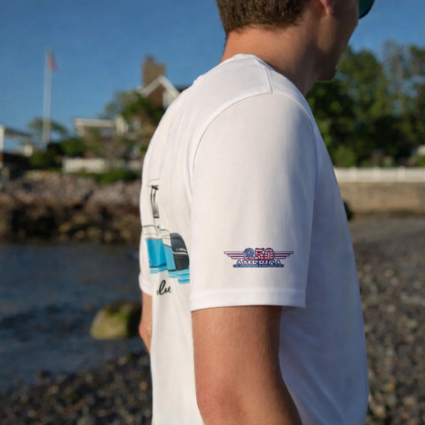 Independence 250 Dri-Fit Custom Boat Shirts - Short Sleeve