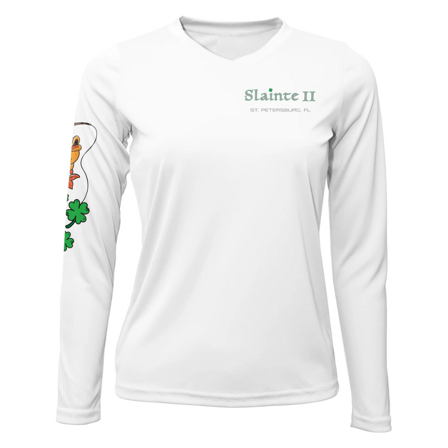 St. Patrick's Womens Dri-Fit Custom Boat Shirts - Long Sleeve