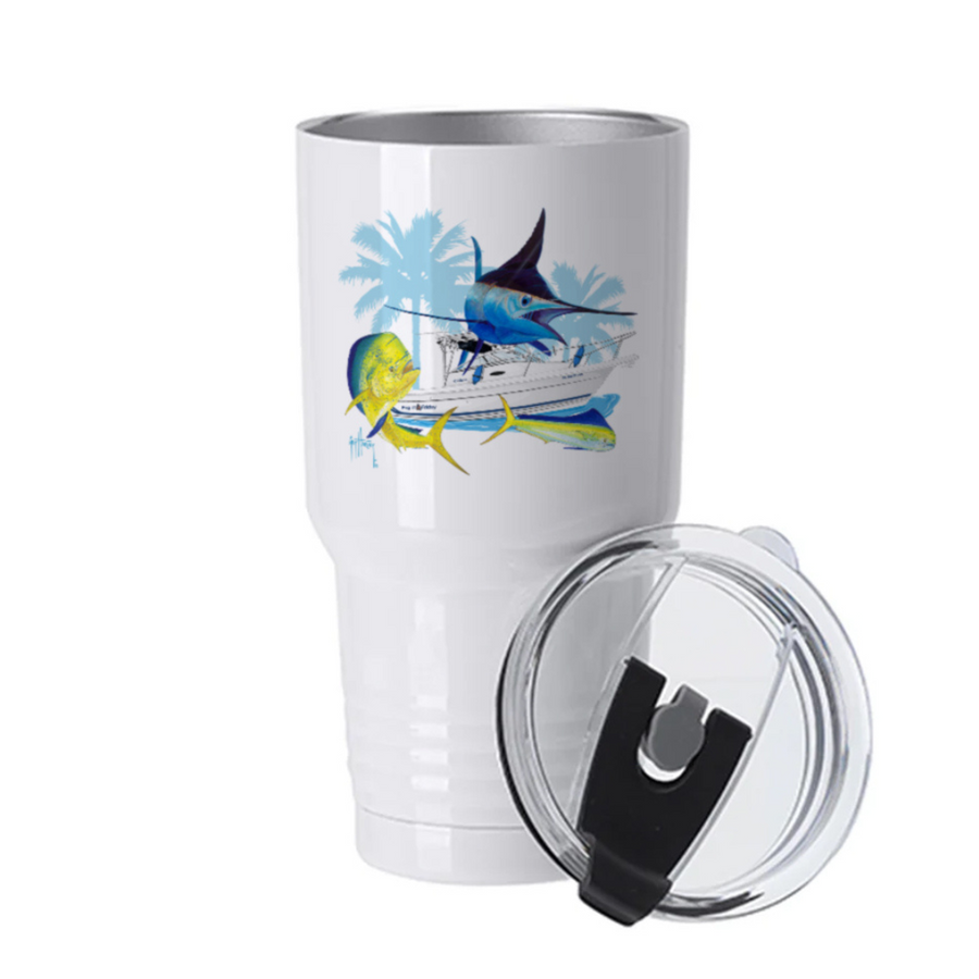 Guy Harvey Custom 30 oz XL Insulated Tumbler