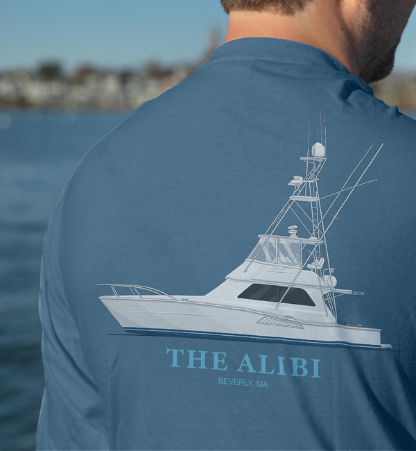 Alibi Custom Cotton Long Sleeve Shirts with Pocket