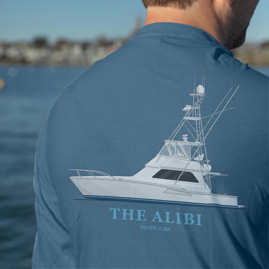 Alibi Custom Cotton Long Sleeve Shirts with Pocket