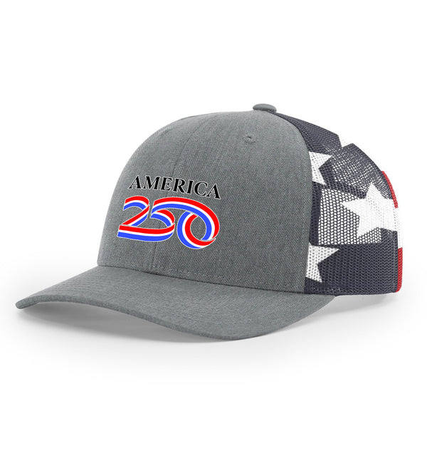 USA 250 Mesh Trucker Hat