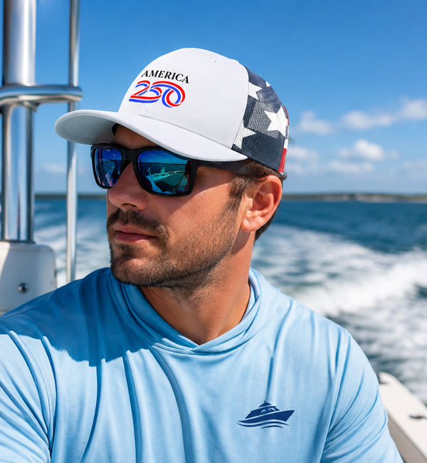 USA 250 Mesh Trucker Hat