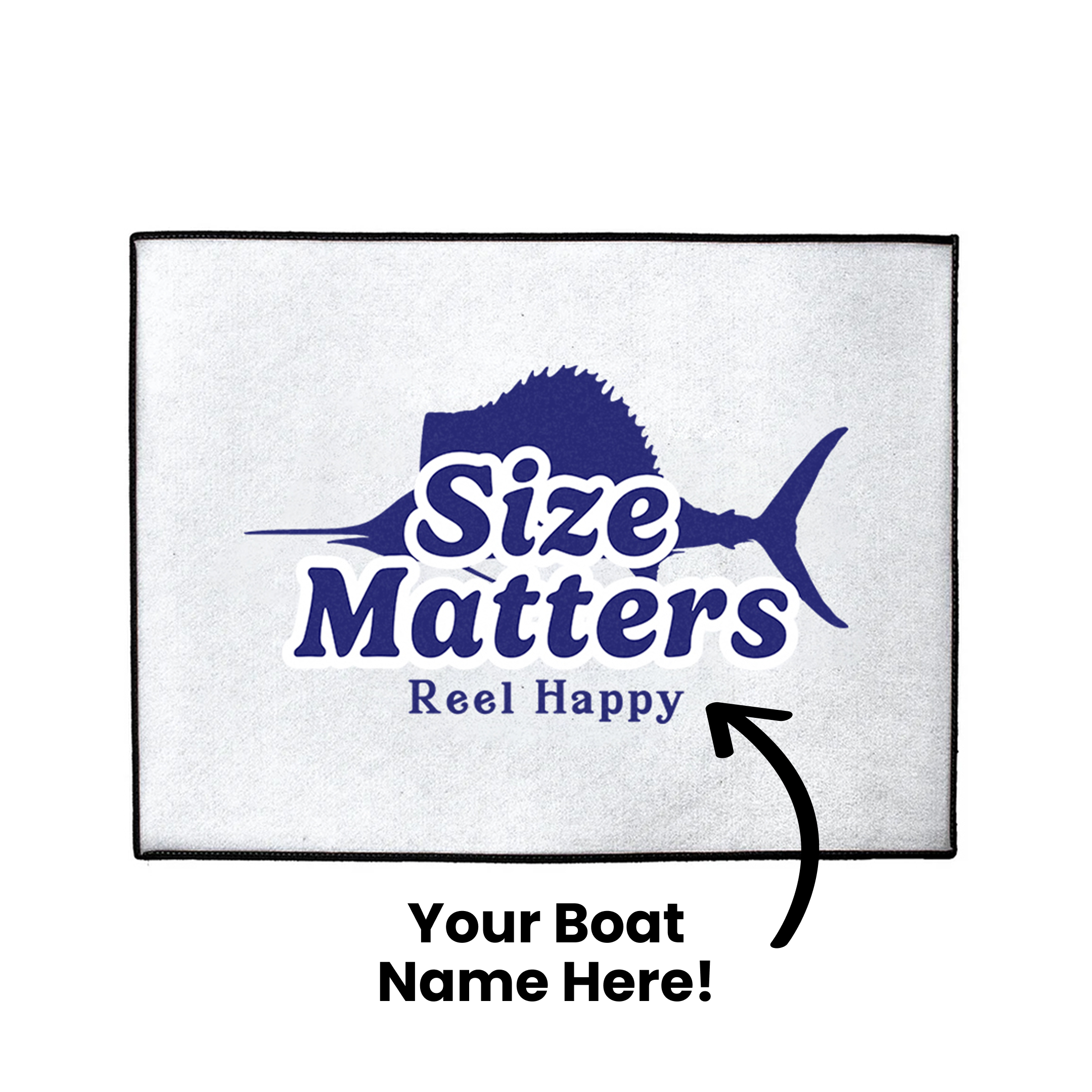Custom Sailfish Dock Mat