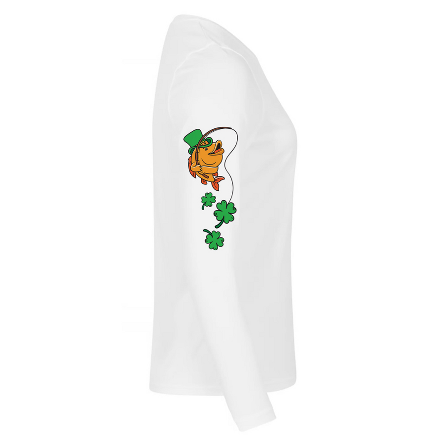 St. Patrick's Womens Dri-Fit Custom Boat Shirts - Long Sleeve