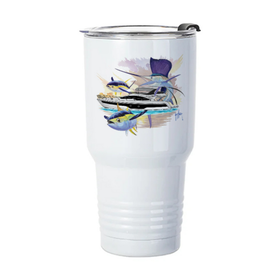 Guy Harvey Custom 30 oz XL Insulated Tumbler