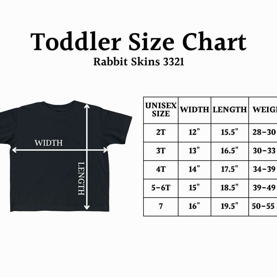 Toddler Custom Cotton Graphic Tees