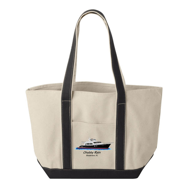 Custom Boat Tote Bags