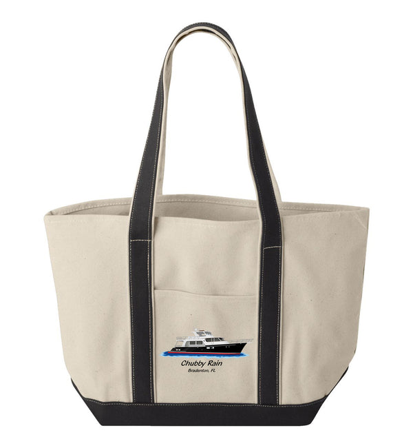 Custom Boat Tote Bags