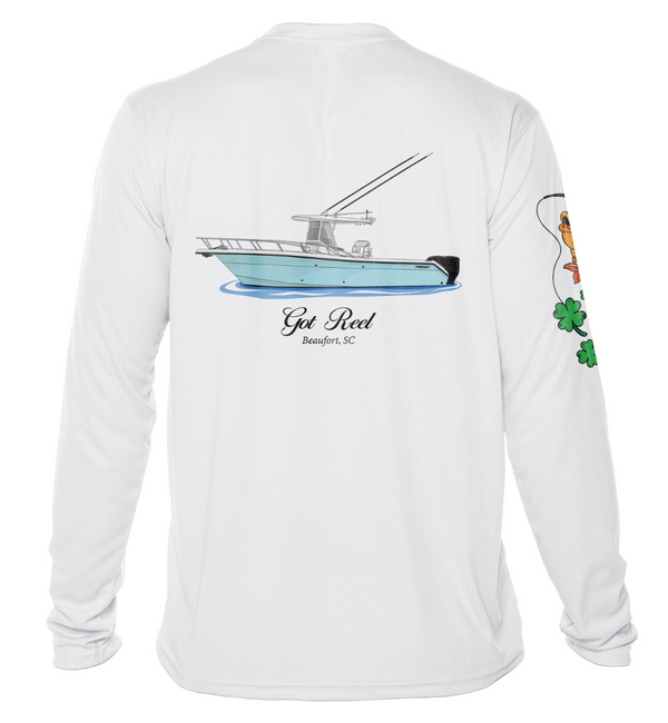 St. Patrick's Dri-Fit Custom Boat Shirts - Long Sleeve