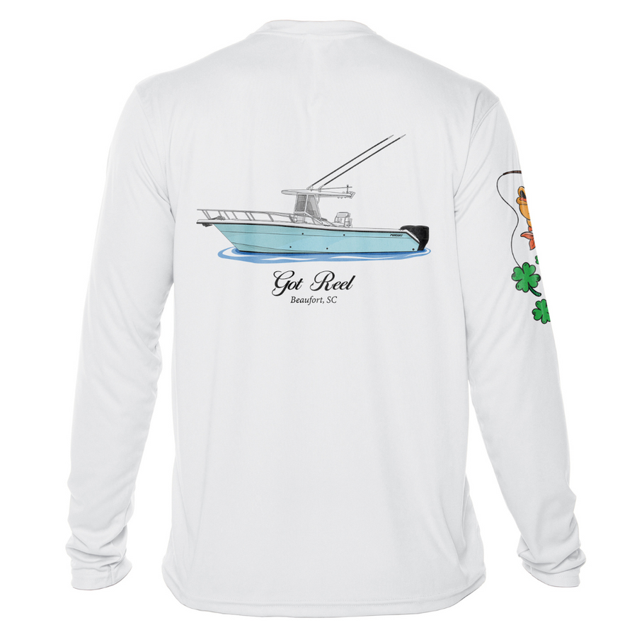 St. Patrick's Dri-Fit Custom Boat Shirts - Long Sleeve