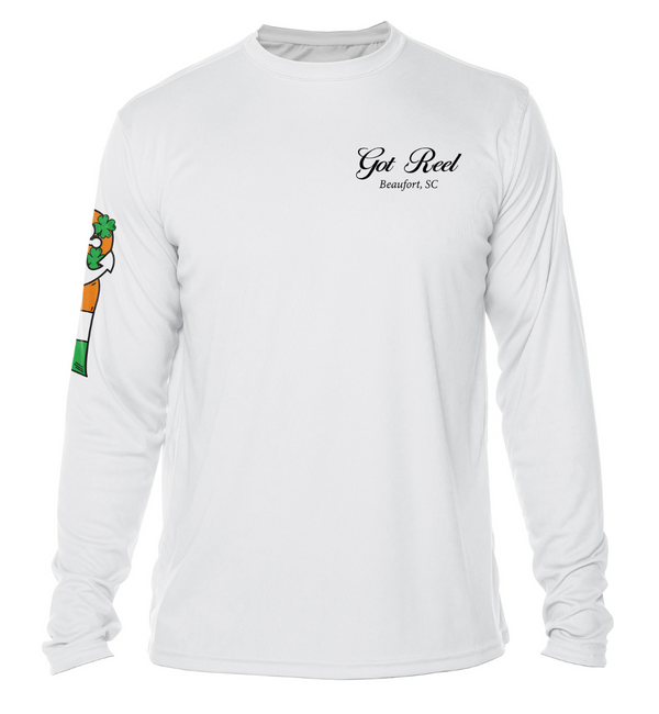 St. Patrick's Dri-Fit Custom Boat Shirts - Long Sleeve