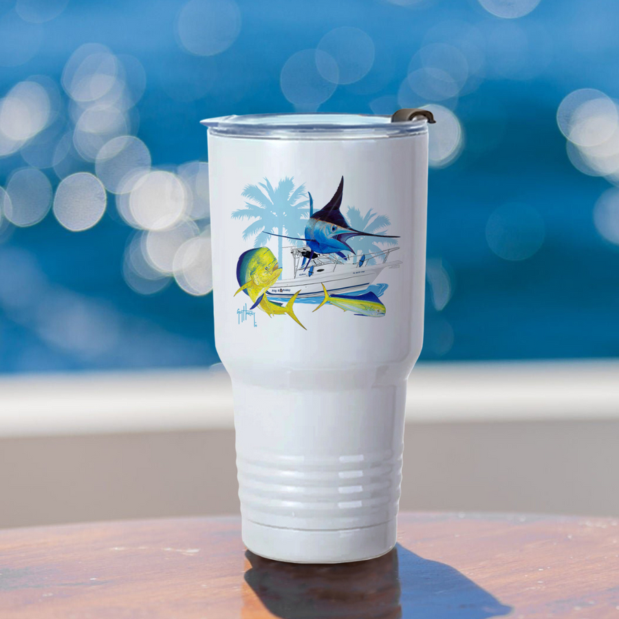 Guy Harvey Custom 30 oz XL Insulated Tumbler