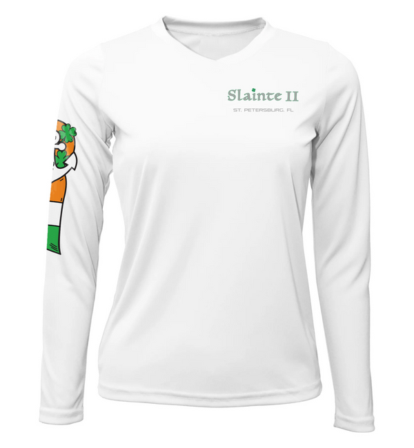 St. Patrick's Womens Dri-Fit Custom Boat Shirts - Long Sleeve