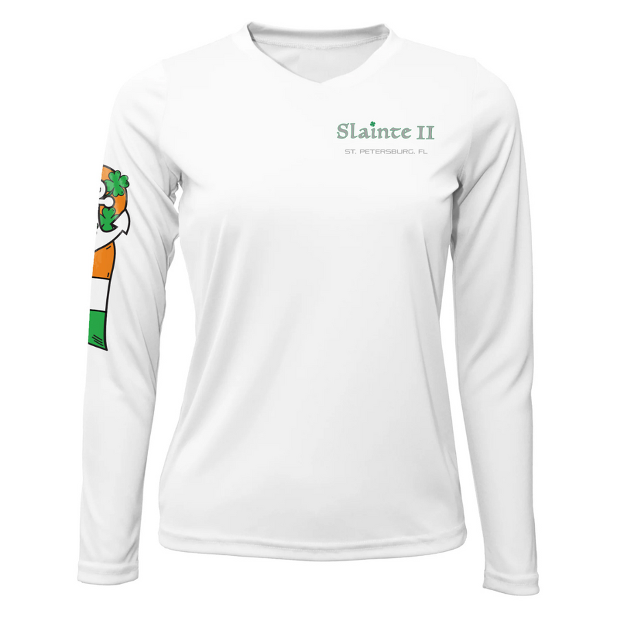 St. Patrick's Womens Dri-Fit Custom Boat Shirts - Long Sleeve