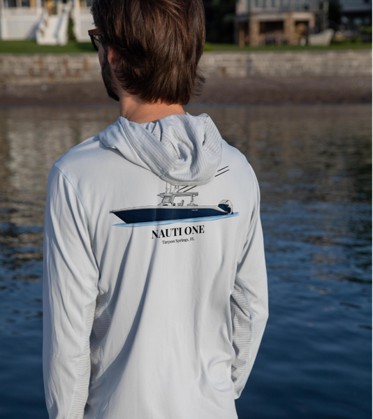 Chemise De Pêche Worldwide Sportsman Bleu Clair – Homme XL, Manches Longues, 4 Poches, Ventilée