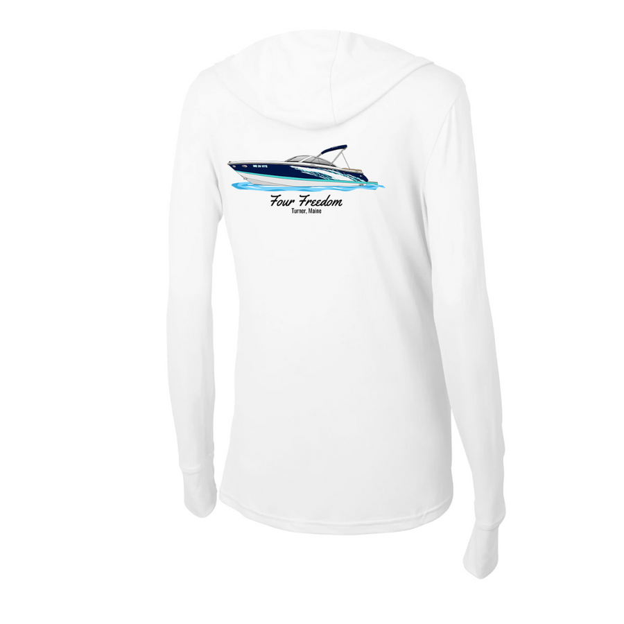 Pelagic Womens Dri-Fit Fishing Hoodie