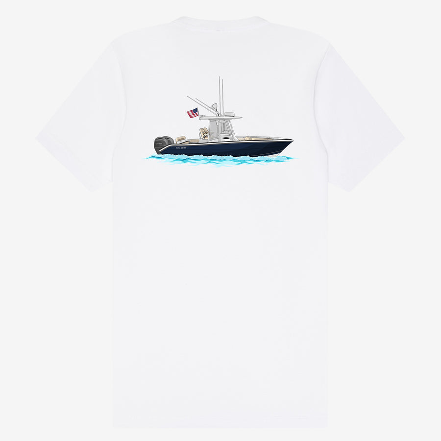 Womens Cotton Custom Boat T-Shirts - Short Sleeve