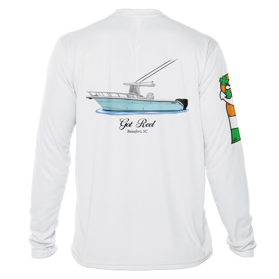 St. Patrick's Dri-Fit Custom Boat Shirts - Long Sleeve