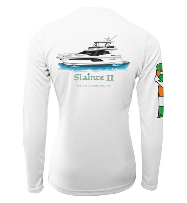 St. Patrick's Womens Dri-Fit Custom Boat Shirts - Long Sleeve