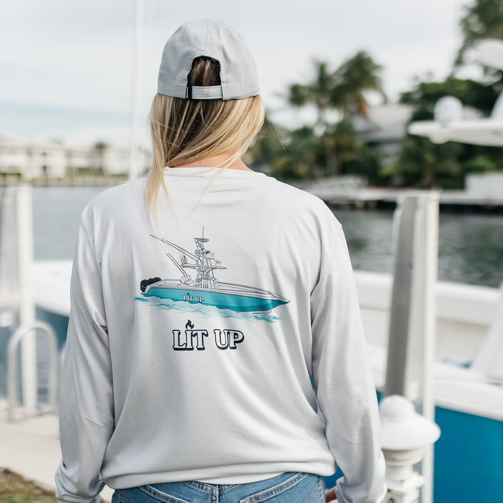 Women's Dri-Fit Custom Boat Shirts - Long Sleeve